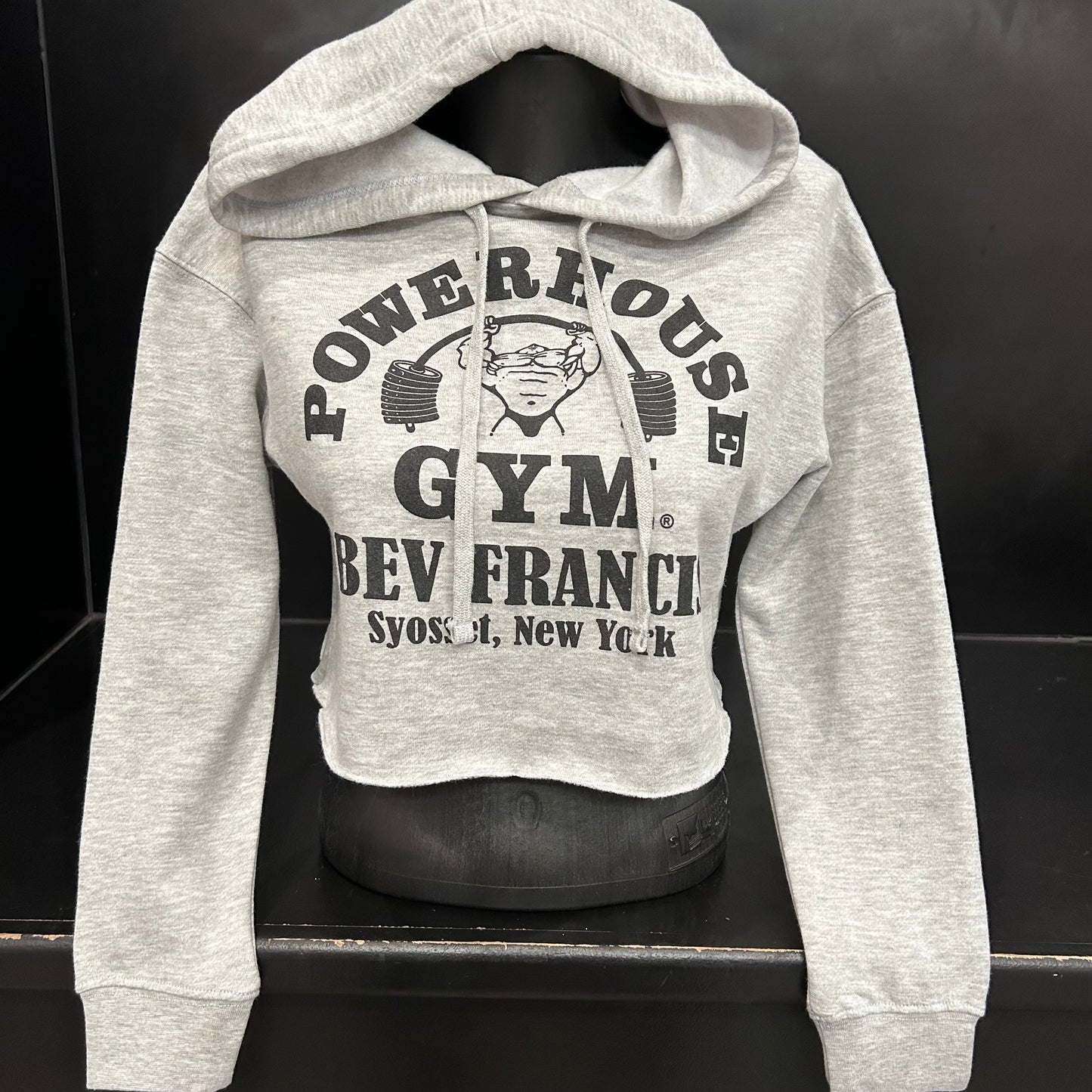 Powerhouse Cropped Hooded Sweatshirt