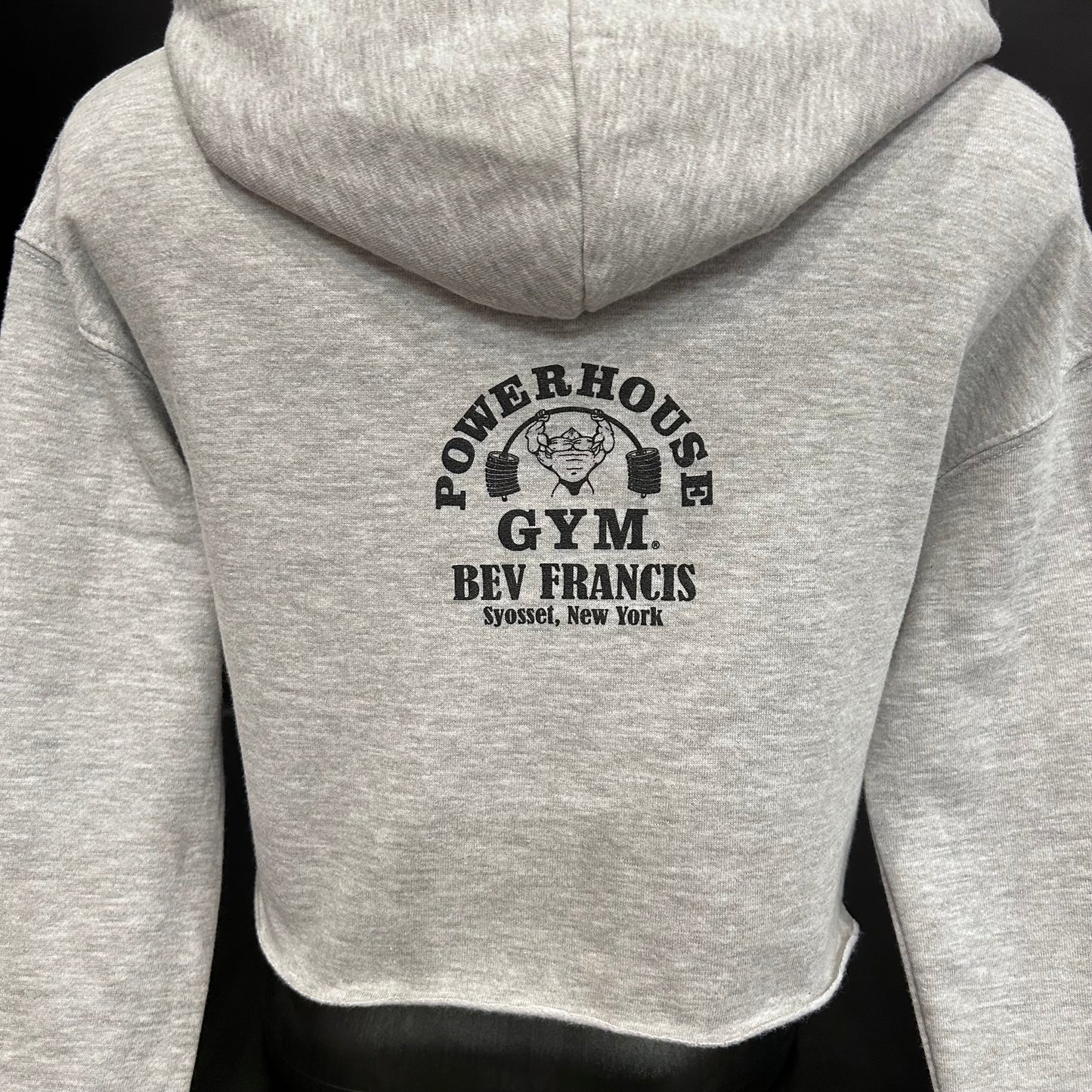 Powerhouse Cropped Hooded Sweatshirt
