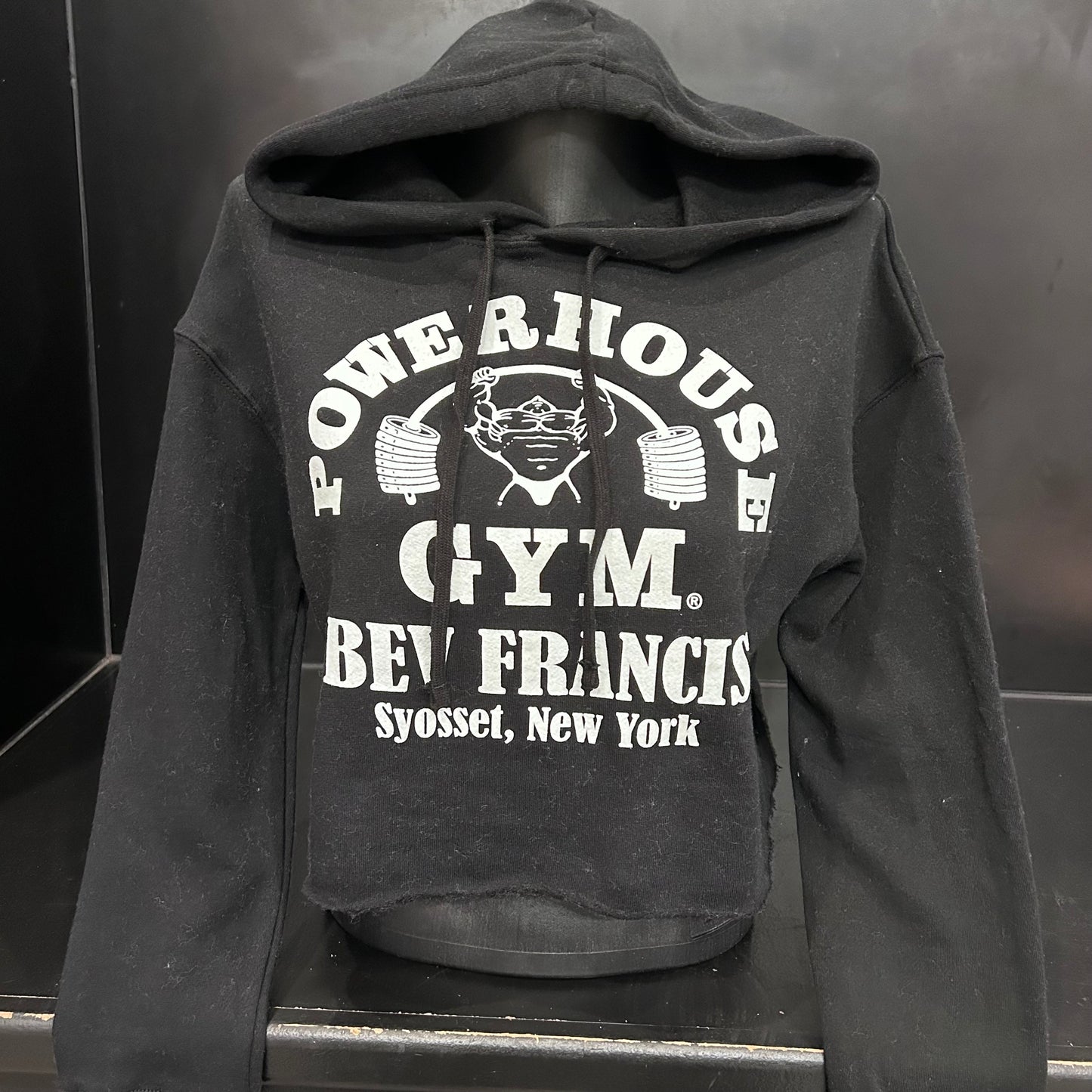 Powerhouse Cropped Hooded Sweatshirt