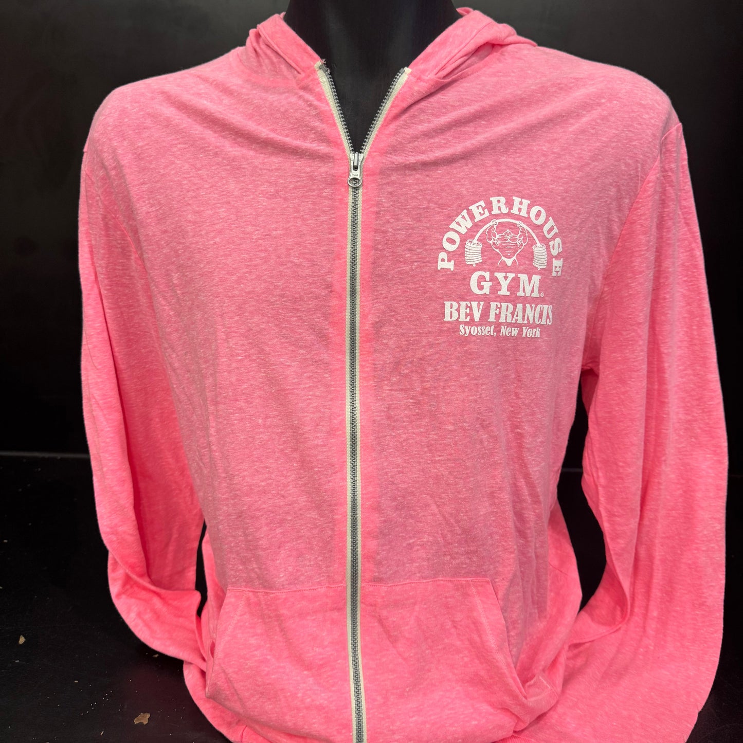 Powerhouse Lightweight Long-Sleeve Zip-Up Hoodie