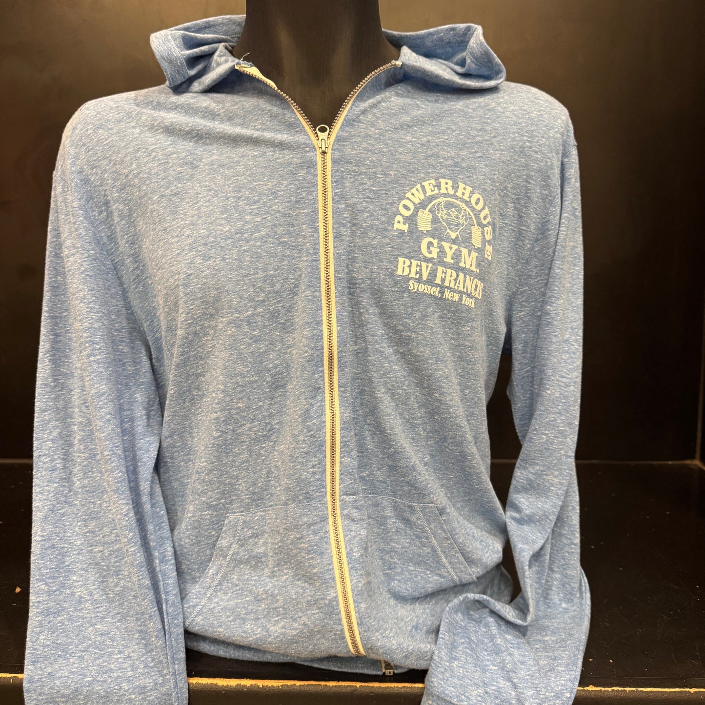 Powerhouse Lightweight Long-Sleeve Zip-Up Hoodie
