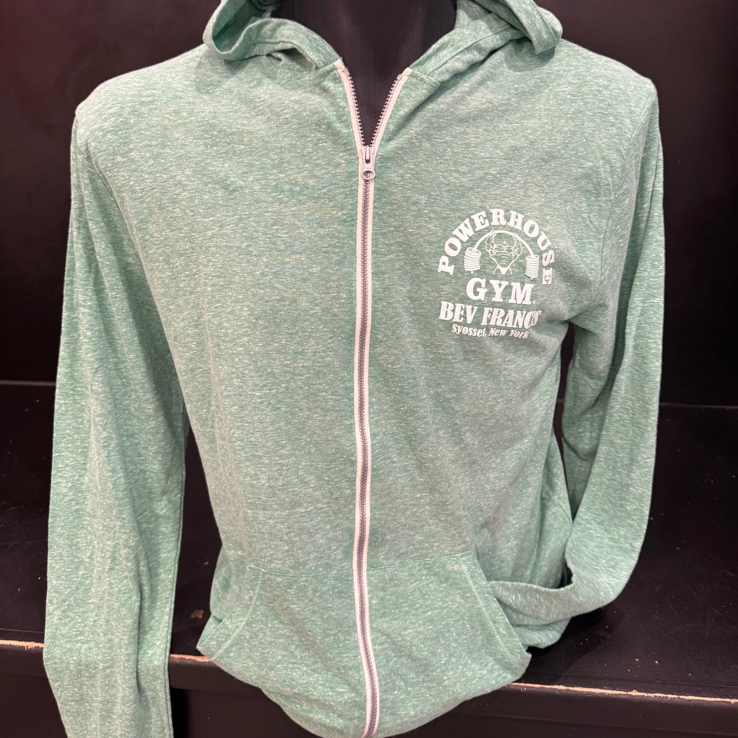 Powerhouse Lightweight Long-Sleeve Zip-Up Hoodie