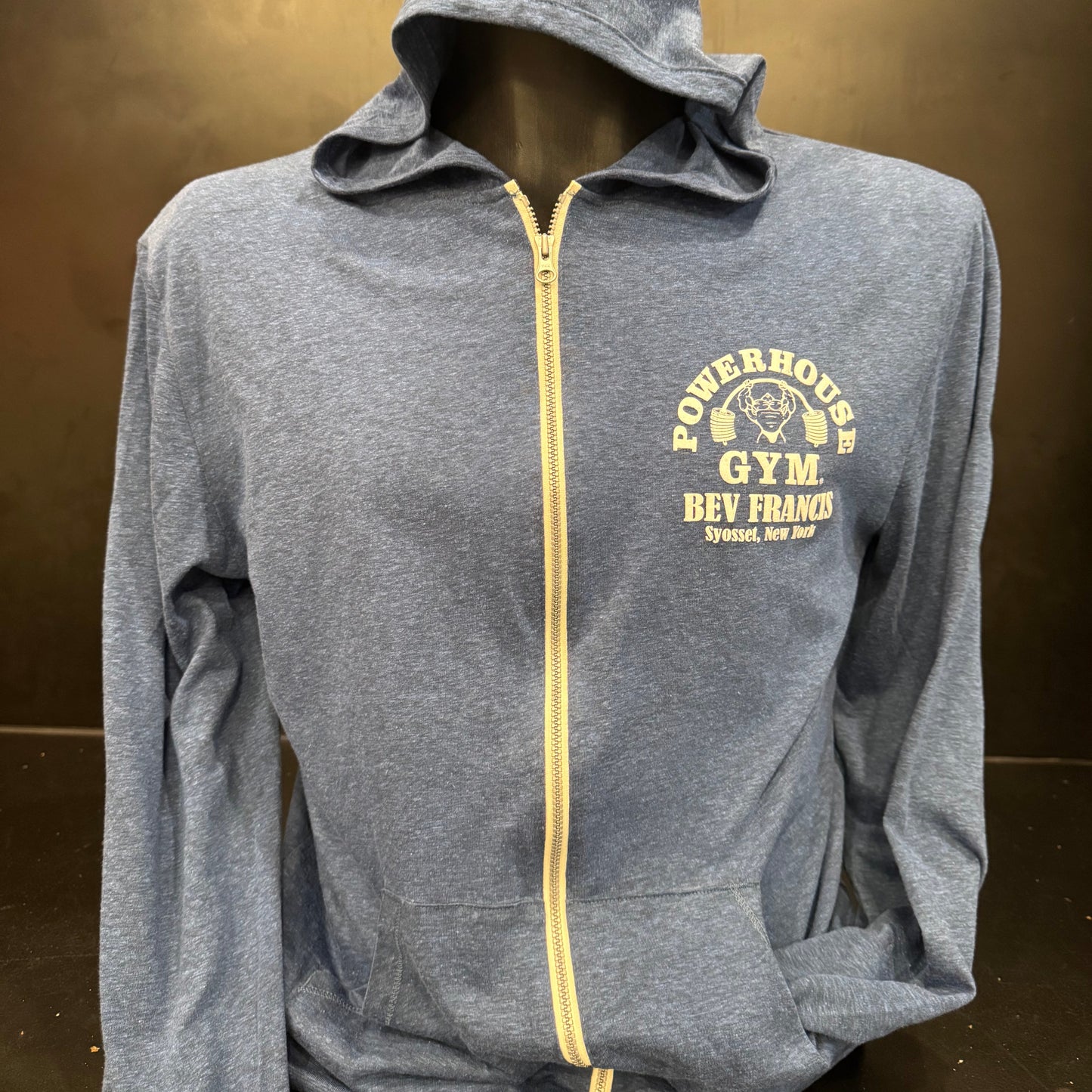 Powerhouse Lightweight Long-Sleeve Zip-Up Hoodie