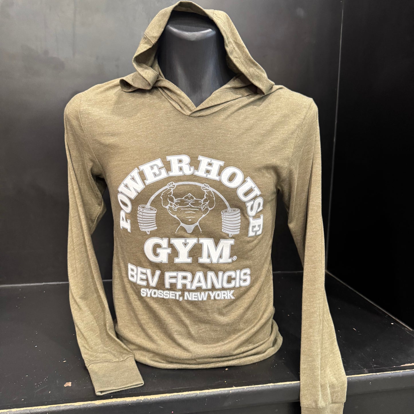 Powerhouse Lightweight Long-Sleeve Hooded T-Shirt
