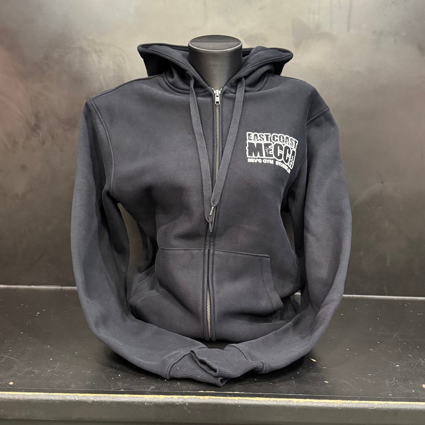 East Coast Mecca Heavyweight Zip-Up Hooded Sweatshirt