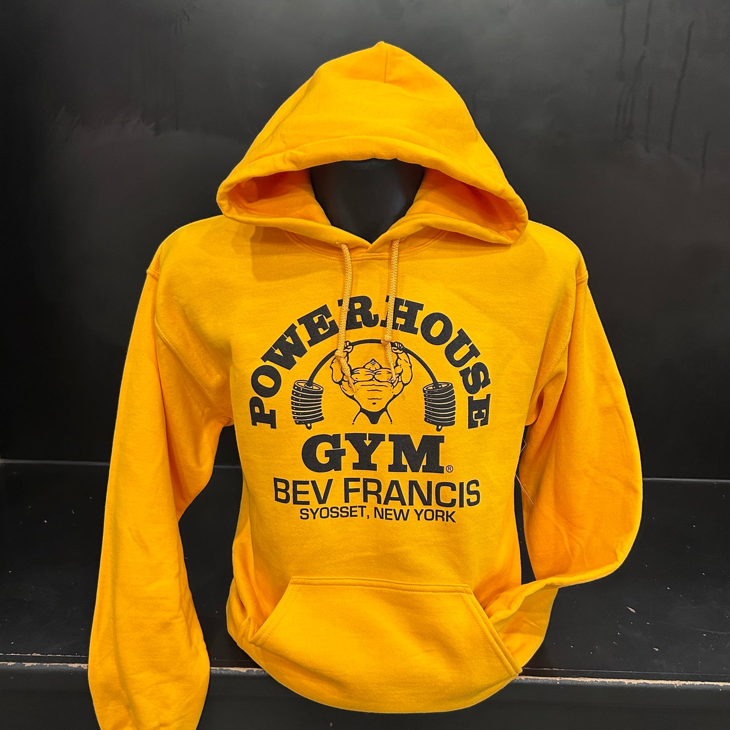 Vintage Wash Powerhouse Pullover Hoodie Sweatshirt
