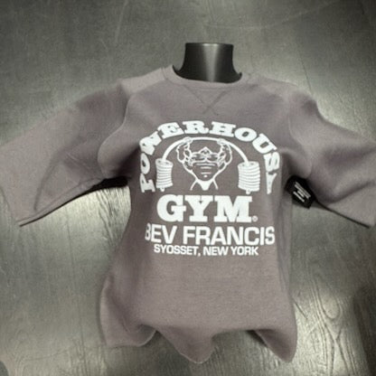 Powerhouse 3/4-Sleeve Cutoff Sweatshirt
