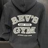 Bev's Gym Heavyweight Zip-Up Hooded Sweatshirt