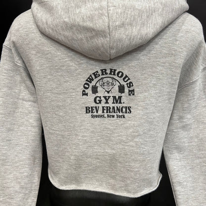 Powerhouse Cropped Hooded Sweatshirt