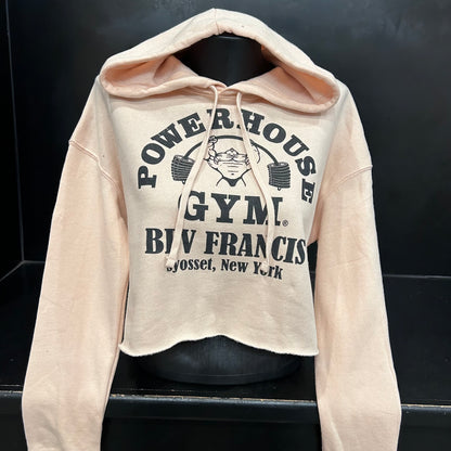 Powerhouse Cropped Hooded Sweatshirt