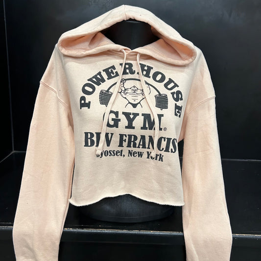 Powerhouse Cropped Hooded Sweatshirt