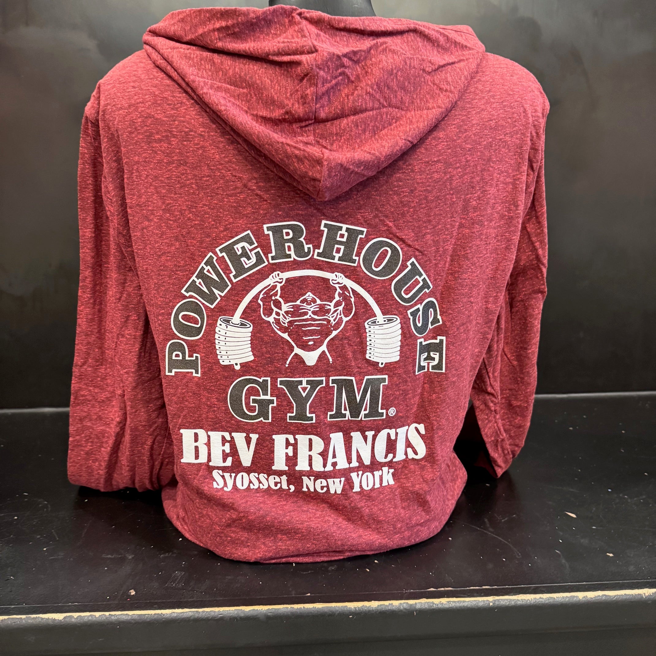 トレーニング用品 OptimumNutritionTrueStrengthZip-UpHoodie Born Tough Momentum Black Gym Workout Hoodie for Men - Born