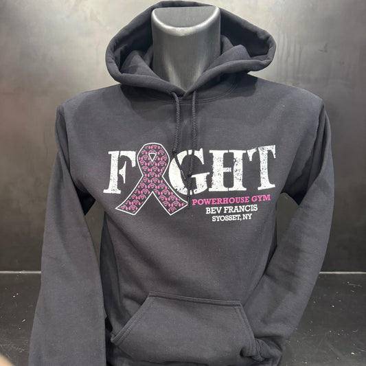 Powerhouse Gym FIGHT CANCER Hooded Sweatshirt