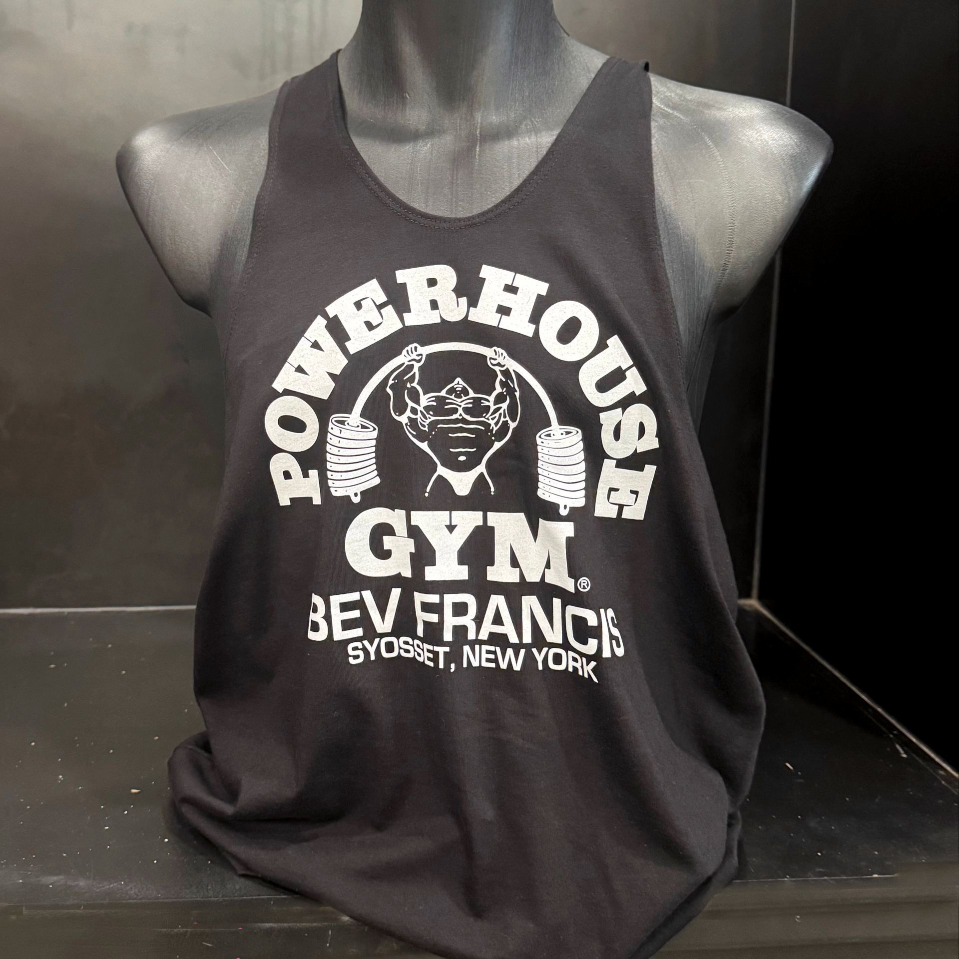 LÝFT × POWER HOUSE GYM TANKTOP - BLACK LÝFT × Power House Gym Logo TankTop - Black