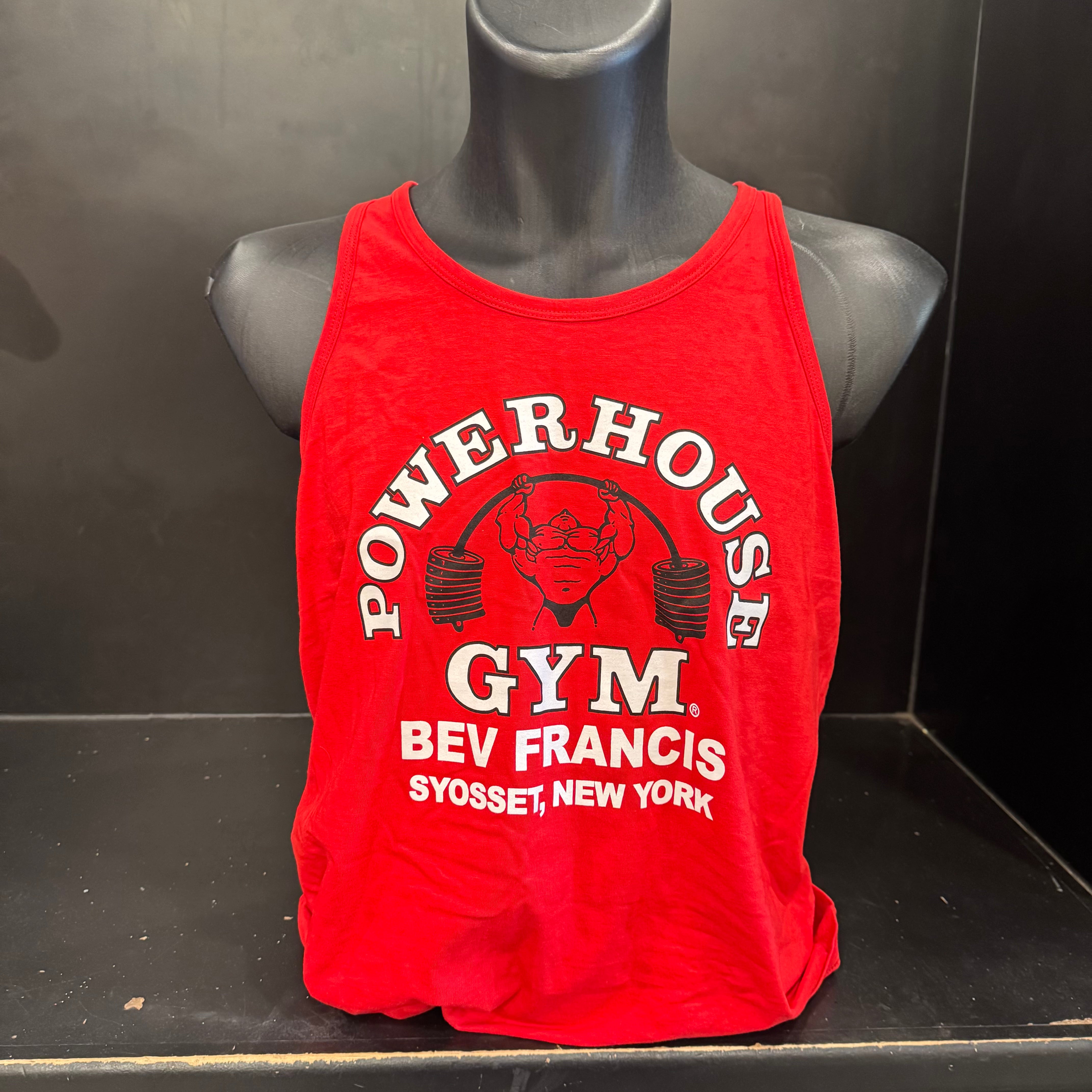 LYFT × POWER HOUSE GYMVINTAGETANKTOP Powerhouse Gym Y-Bank Tank – Bev's Gym Pro Shop