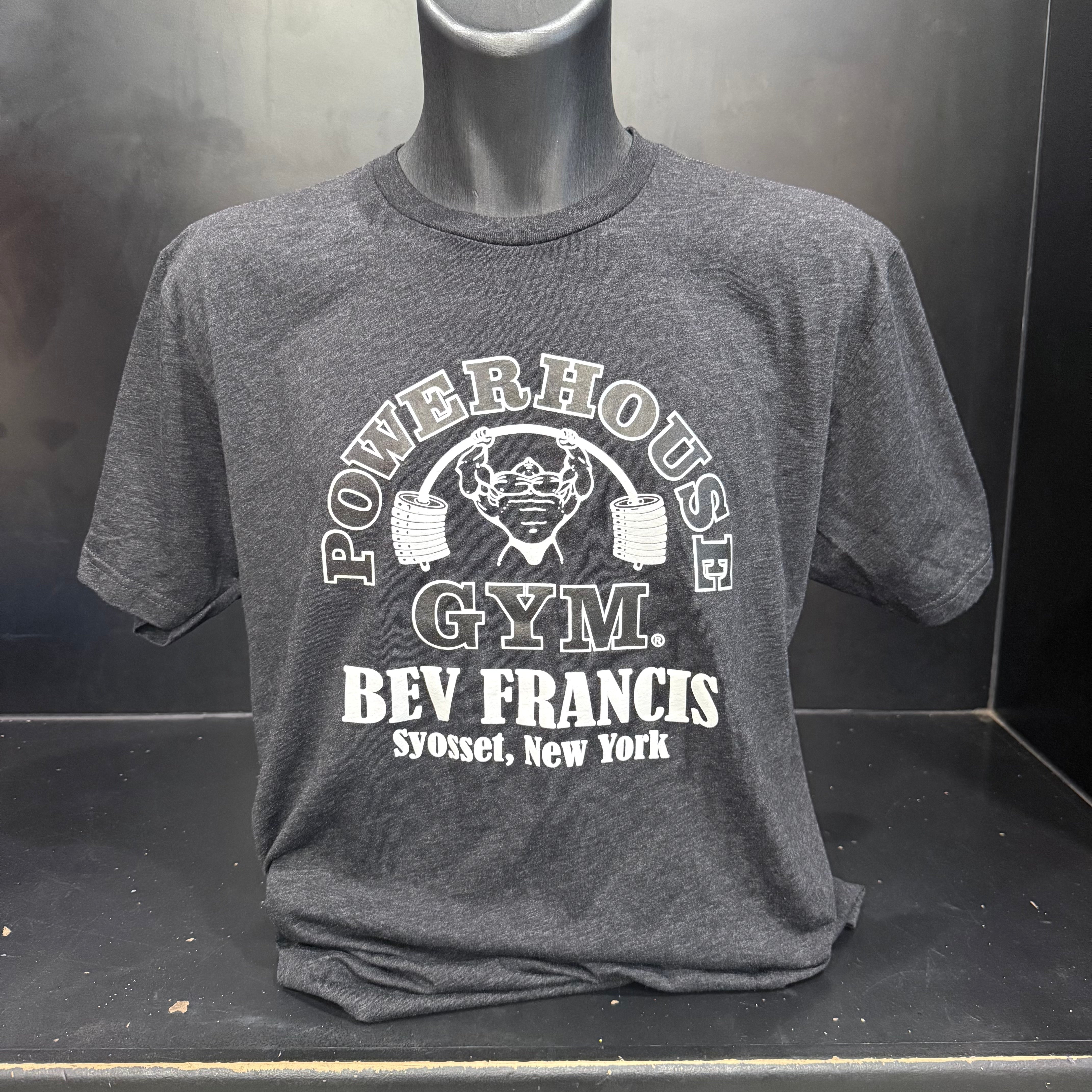 Bev Francis Powerhouse Gym Short-Sleeve T-Shirt – Bev's Gym Pro Shop