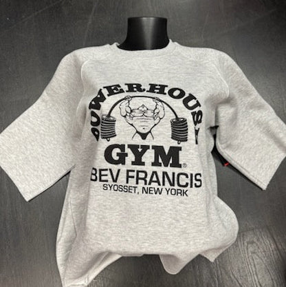 Powerhouse 3/4-Sleeve Cutoff Sweatshirt