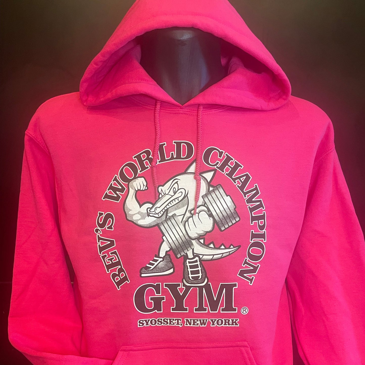 Bevs Gym "Croc" Pullover Hooded Sweatshirt