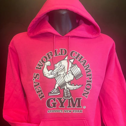 Bevs Gym "Croc" Pullover Hooded Sweatshirt