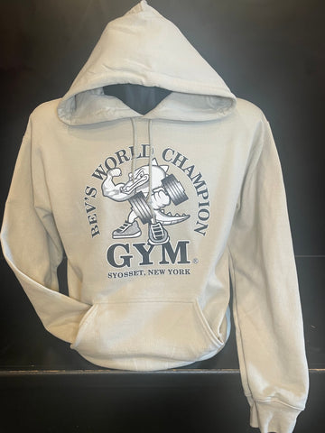 Bevs Gym "Croc" Pullover Hooded Sweatshirt