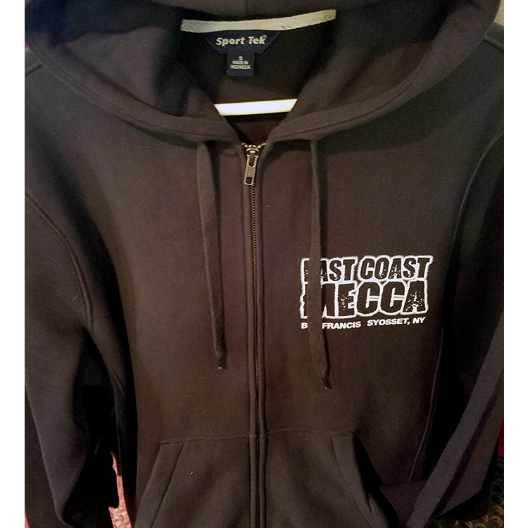 East Coast Mecca Heavyweight Zip-Up Hooded Sweatshirt