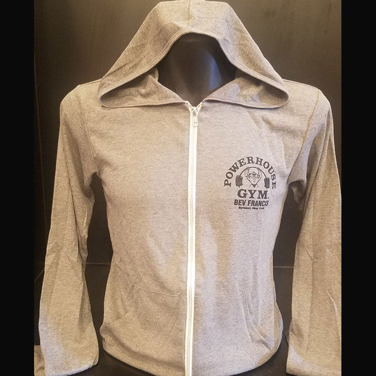 Powerhouse Lightweight Long-Sleeve Zip-Up Hoodie – Bev's Gym