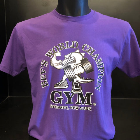 Bevs Gym Croc Short-Sleeve T-Shirt