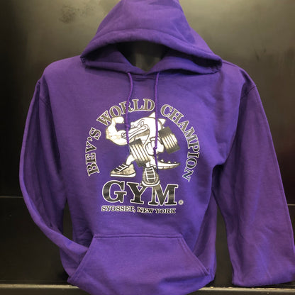 Bevs Gym "Croc" Pullover Hooded Sweatshirt