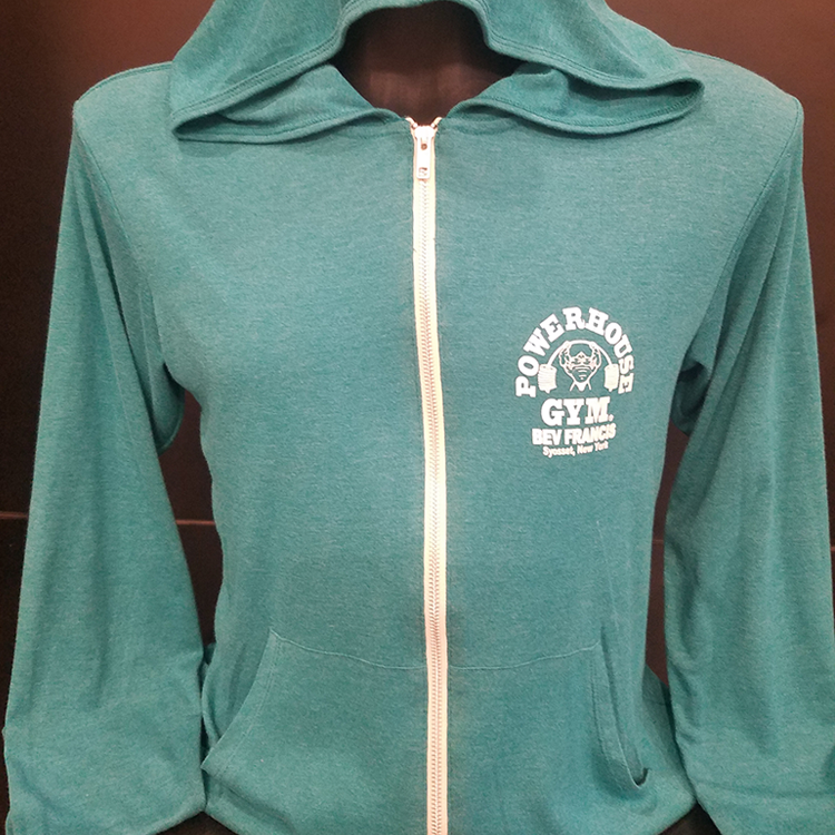 Powerhouse Lightweight Long-Sleeve Zip-Up Hoodie – Bev's Gym